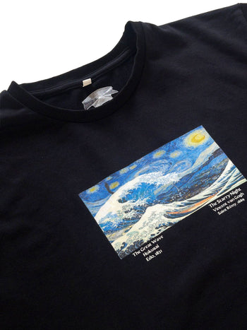 Starry Wave Oversized T-Shirt