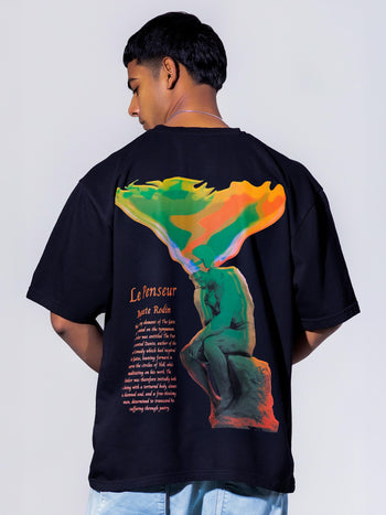 The Thinker Oversized T-Shirt [Unisex]