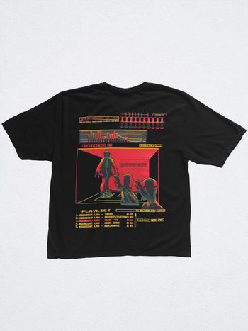 Media Player Oversized T-Shirt
