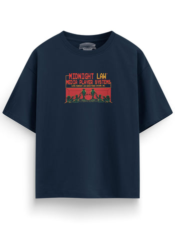 Media Player Oversized T-Shirt [Unisex]