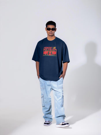 Media Player Oversized T-Shirt [Unisex]