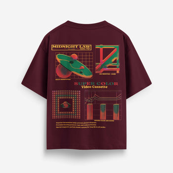 80s VHS Oversized T-Shirt [Unisex]