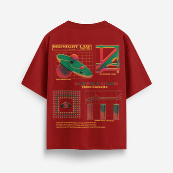 80s VHS Oversized T-Shirt [Unisex]