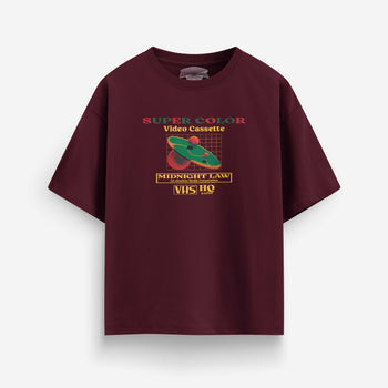 80s VHS Oversized T-Shirt [Unisex]