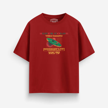 80s VHS Oversized T-Shirt [Unisex]