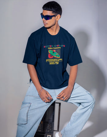 80s VHS Oversized T-Shirt [Unisex]