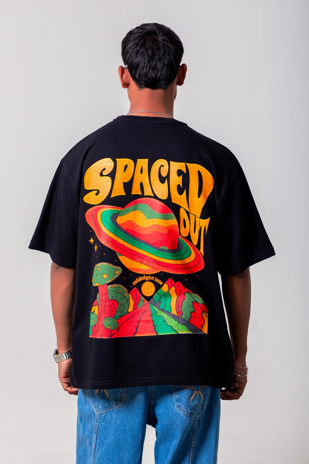 Spaced Out Oversized T-Shirt [Unisex]
