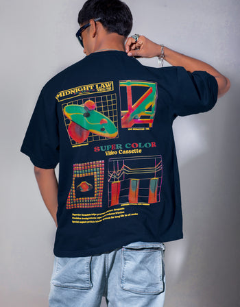 80s VHS Oversized T-Shirt [Unisex]