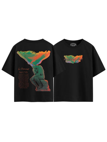 The Thinker Oversized T-Shirt [Unisex]