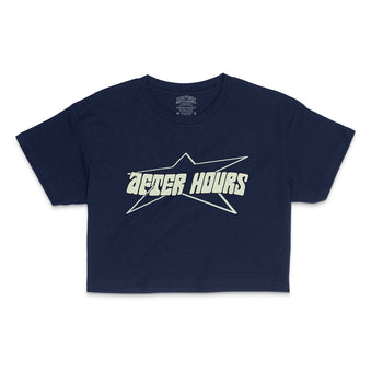 After Hours Crop Top-Core 91 Collection featuring t-shirts, oversized t-shirts, hoodies, and sweatshirts with bold, retro designs, combining 90s-inspired style and modern comfort