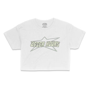 After Hours Crop Top-Core 91 Collection featuring t-shirts, oversized t-shirts, hoodies, and sweatshirts with bold, retro designs, combining 90s-inspired style and modern comfort