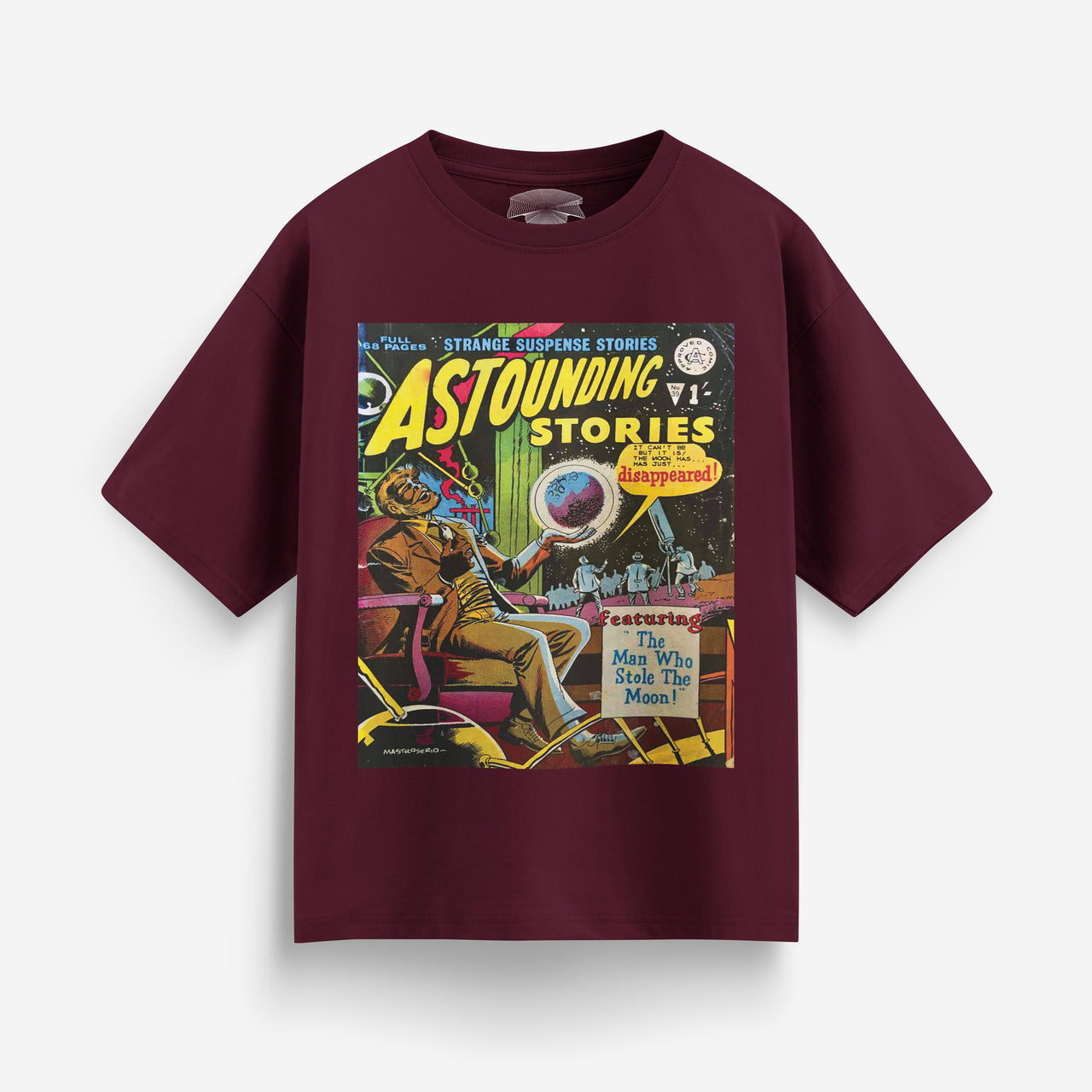 Astounding Stories Heavyweight Oversized T-Shirt [Unisex]