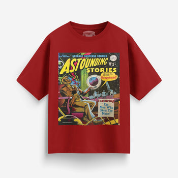Astounding Stories Oversized T-Shirt [Unisex]