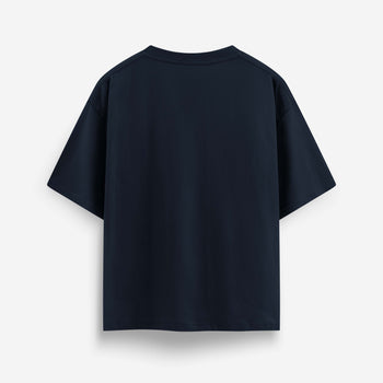 Happy Days Oversized T-Shirt [Navy/Small]