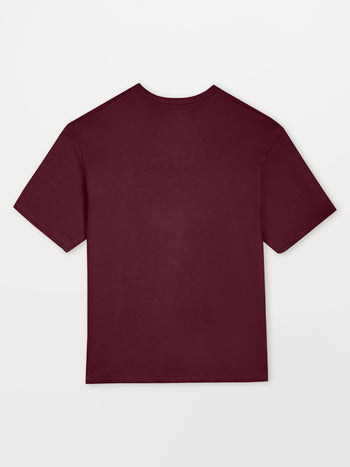 [Maroon / L] Nightmares Oversized T-Shirt