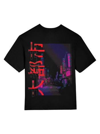 [Black / M] Metropolis Oversized T-Shirt