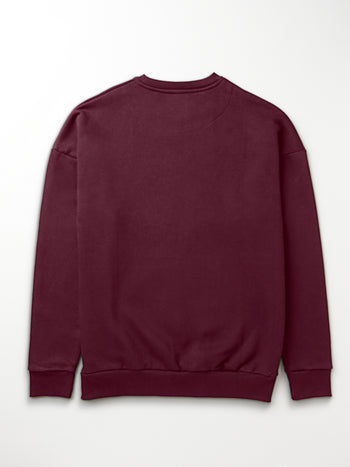 Man in Black Heavyweight Sweatshirt [Unisex]
