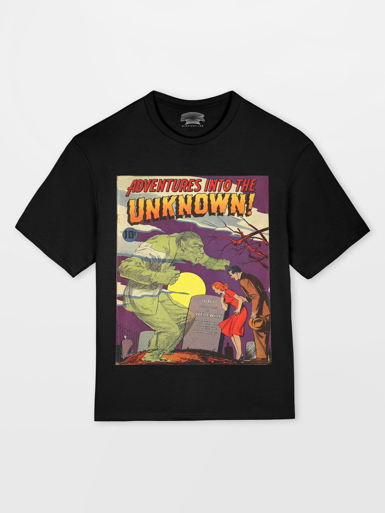 [Black / L] Unknown Oversized T-Shirt