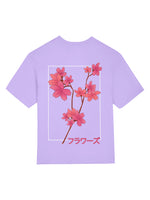 Flowers Heavyweight Oversized T-Shirt [Unisex] - 280 GSM