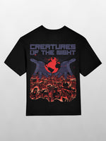 Creatures of the Night Heavyweight Oversized T-Shirt [Unisex]