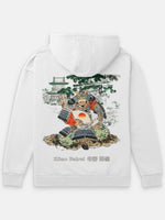 Kono Bairei Heavyweight Hoodie [Unisex] - 400 GSM-Vintage Art Collection featuring t-shirts, oversized t-shirts, hoodies, and sweatshirts with timeless designs, combining classic style and modern comfort