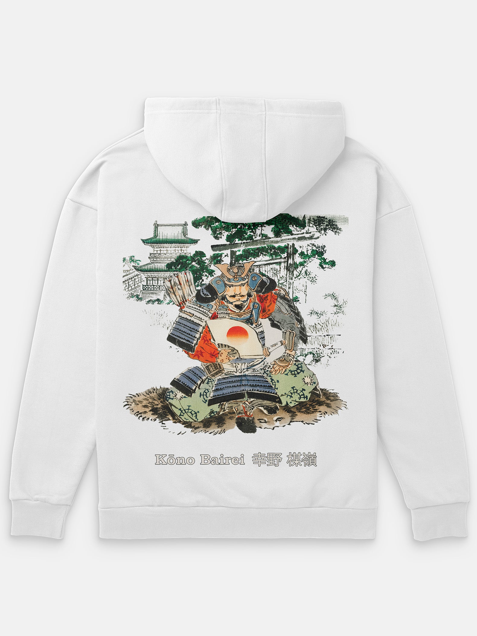 Kono Bairei Heavyweight Hoodie [Unisex] - 400 GSM-Vintage Art Collection featuring t-shirts, oversized t-shirts, hoodies, and sweatshirts with timeless designs, combining classic style and modern comfort