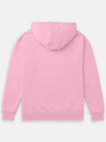 [Pink / M] Flowers Heavyweight Hoodie [Unisex] - 400 GSM