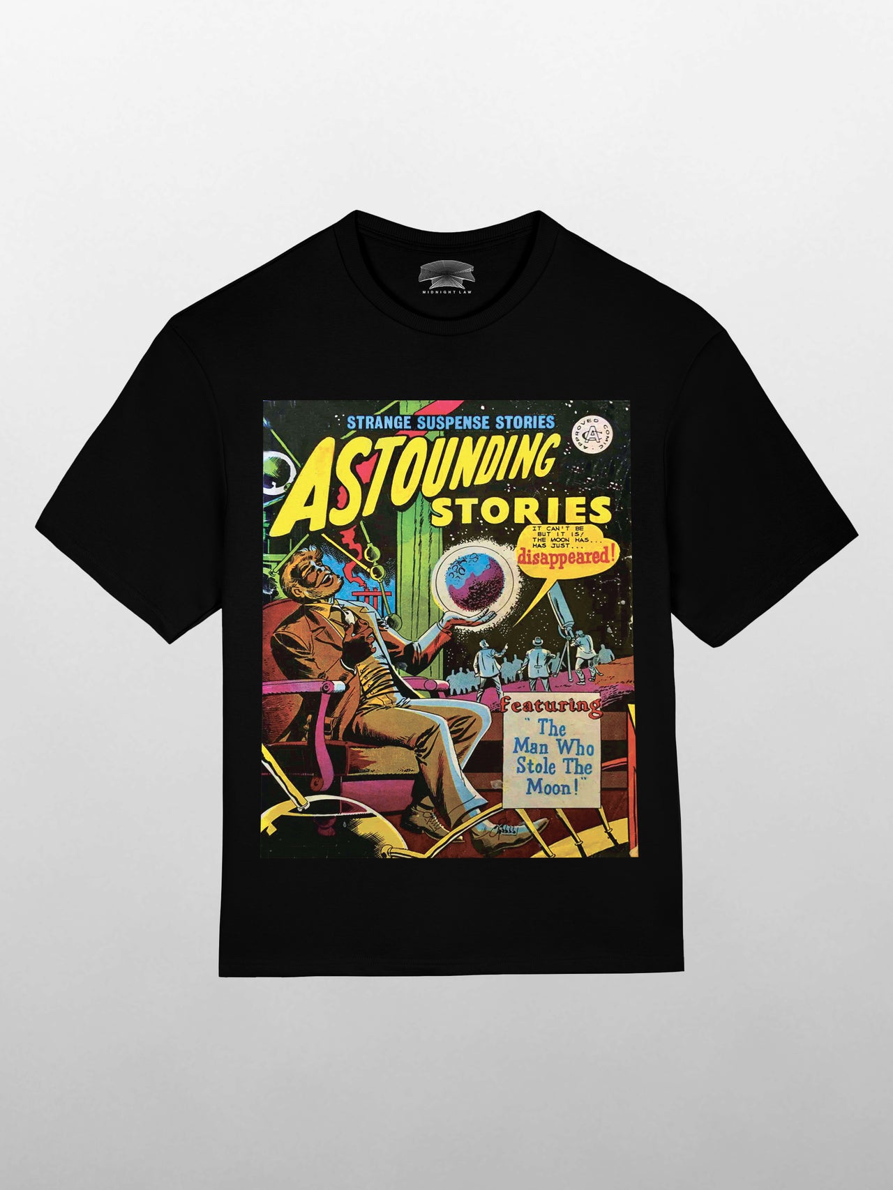 Astounding Stories Heavyweight Oversized T-Shirt [Unisex] - 280 GSM