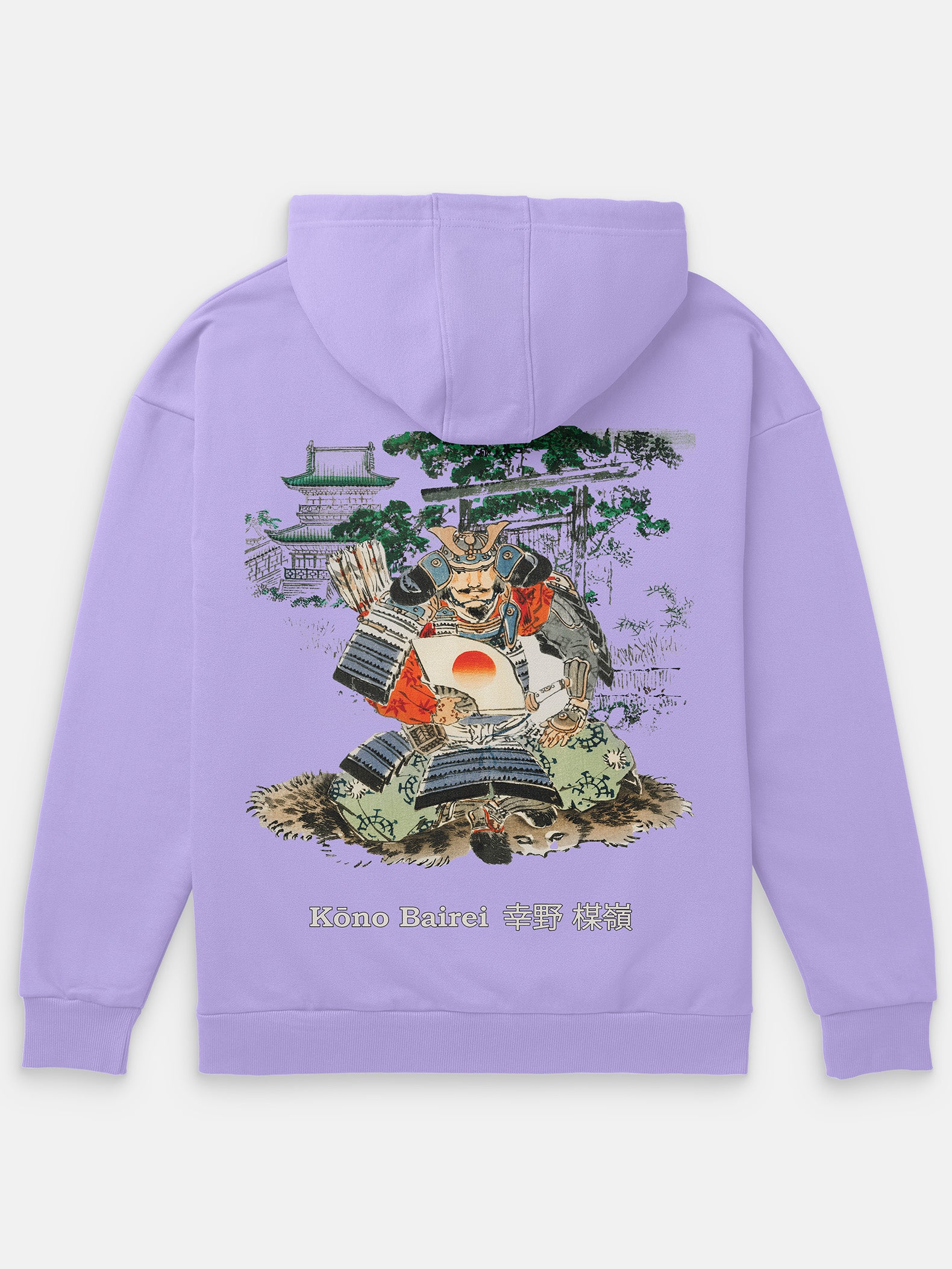 Kono Bairei Heavyweight Hoodie [Unisex] - 400 GSM-Vintage Art Collection featuring t-shirts, oversized t-shirts, hoodies, and sweatshirts with timeless designs, combining classic style and modern comfort