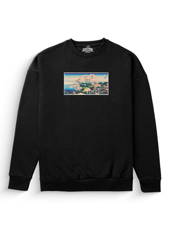 Japanese Woodblock Heavyweight Sweatshirt [Unisex]
