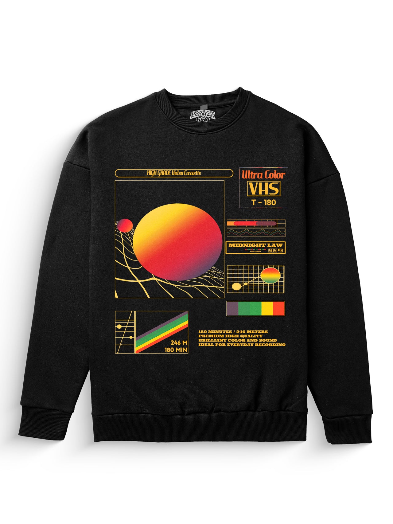 VHS Cassette Heavyweight Sweatshirt [Unisex]