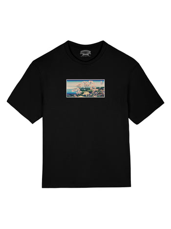Japanese Woodblock Heavyweight Oversized T-Shirt [Unisex] - 280 GSM-Vintage Art Collection featuring t-shirts, oversized t-shirts, hoodies, and sweatshirts with timeless designs, combining classic style and modern comfort