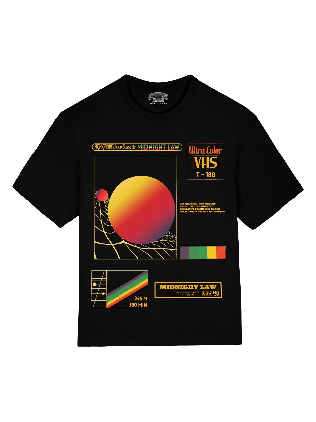 VHS Heavyweight Oversized T-Shirt [Unisex] - 280 GSM