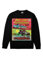 Hot Rodders Heavyweight Sweatshirt [Unisex]-Comic 50s Collection featuring t-shirts, oversized t-shirts, hoodies, and sweatshirts with vibrant, retro comic-inspired designs, combining bold style and comfort