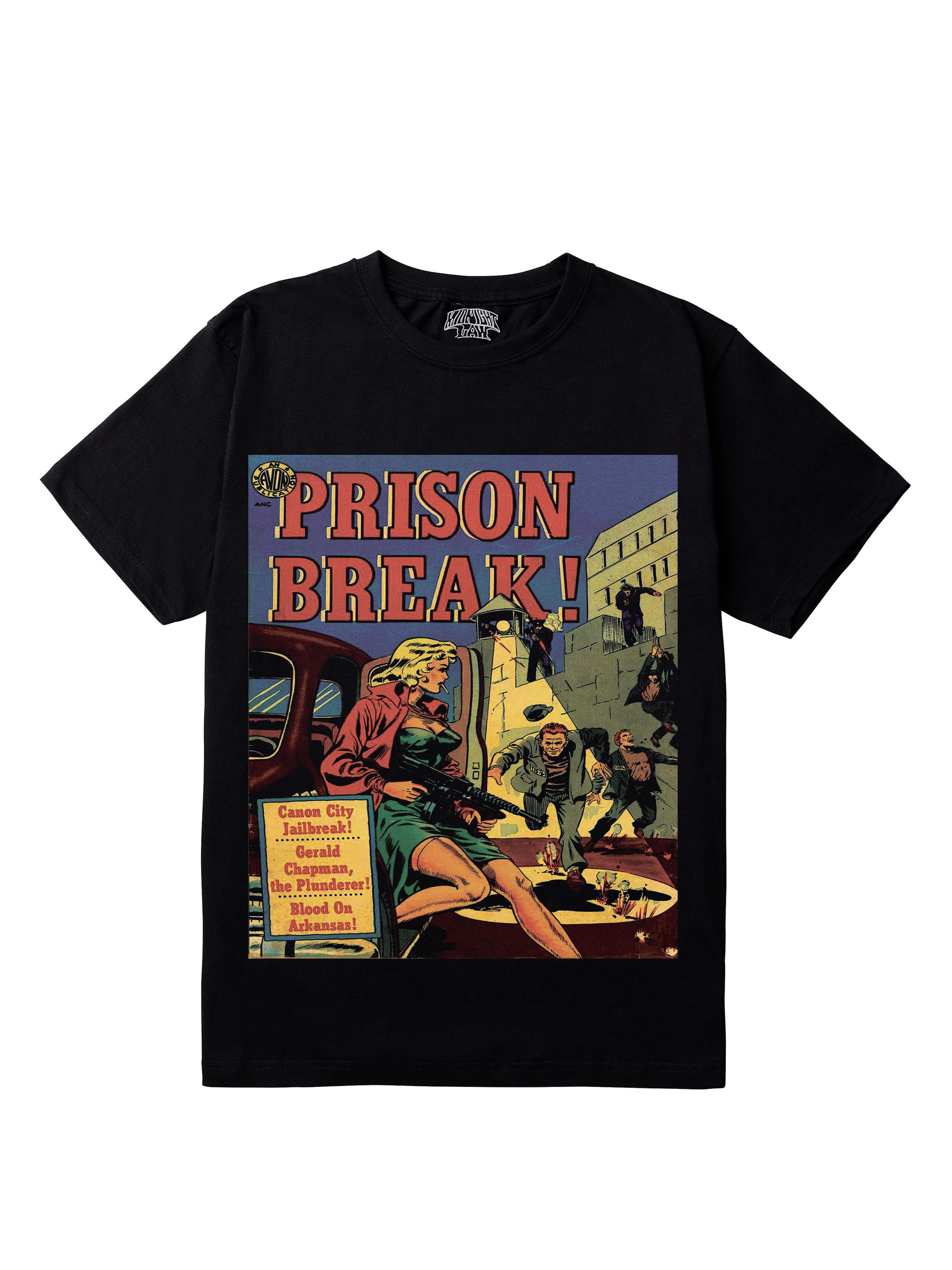 Prison Break Regular Fit T-Shirt [Unisex]-Comic 50s Collection featuring t-shirts, oversized t-shirts, hoodies, and sweatshirts with vibrant, retro comic-inspired designs, combining bold style and comfort