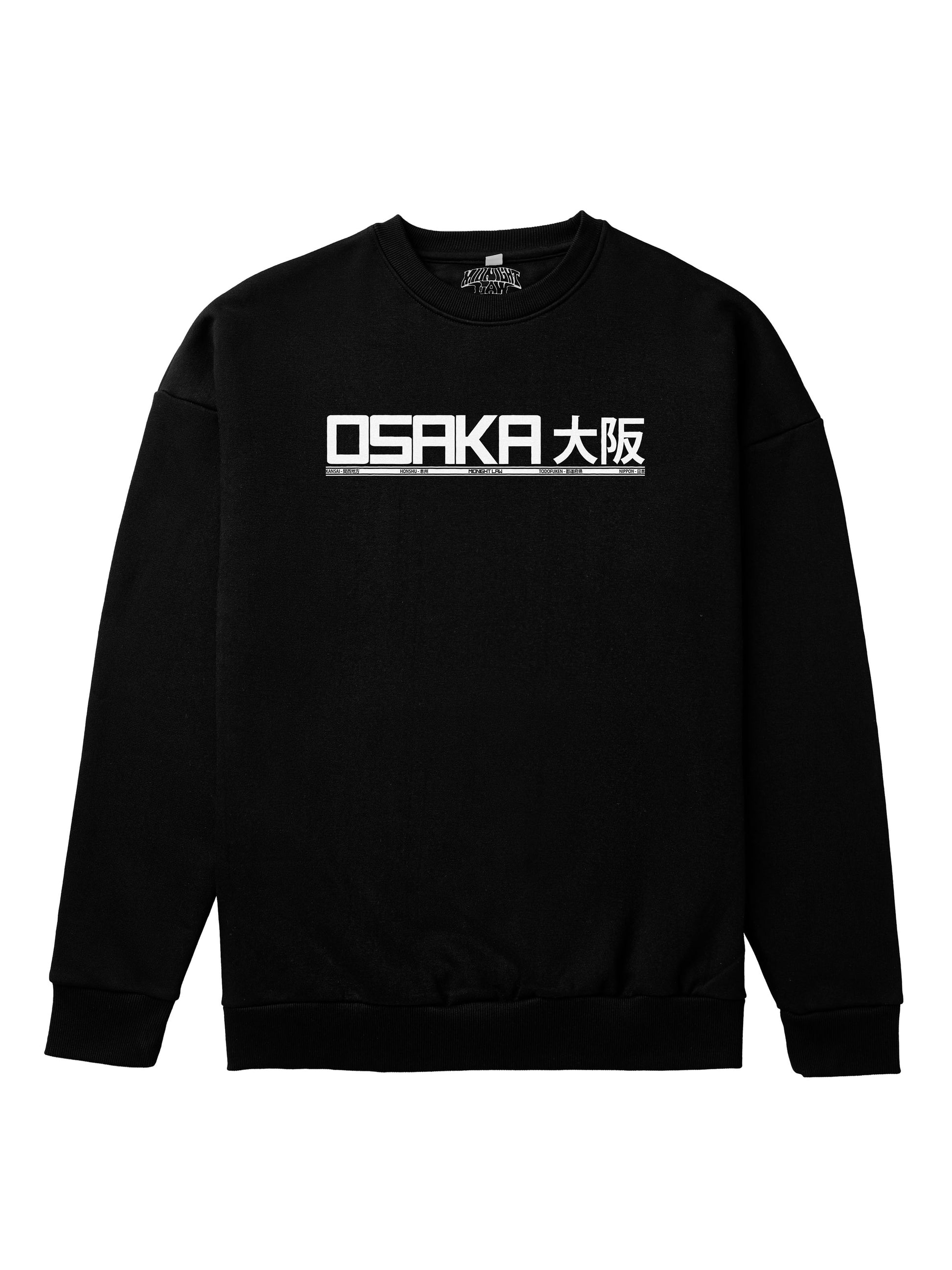 Osaka Heavyweight Sweatshirt [Unisex] - 400 GSM-Big in Japan Collection featuring t-shirts, oversized t-shirts, hoodies, and sweatshirts with Japanese-inspired designs, blending bold style and modern comfort