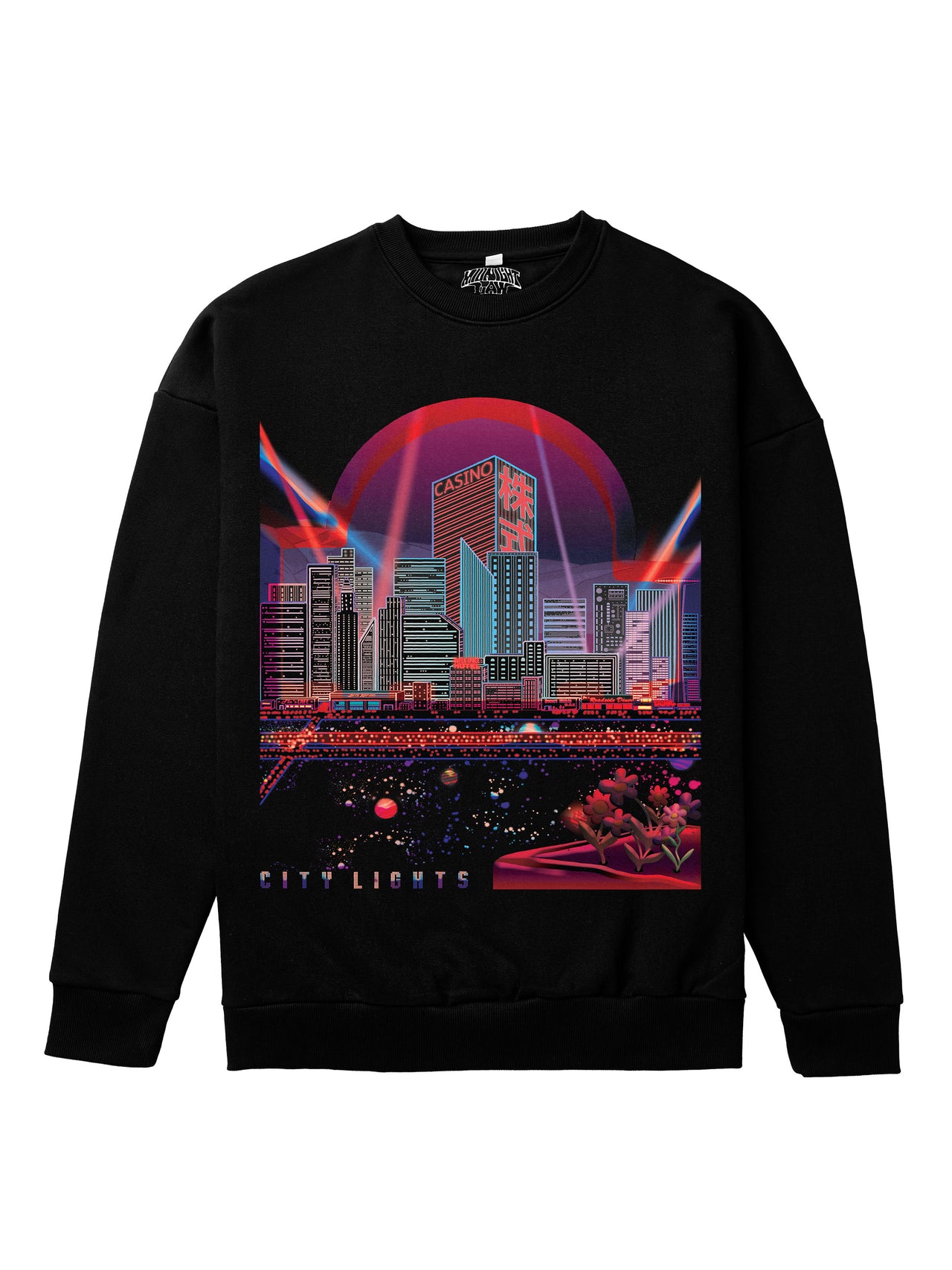 City Lights Heavyweight Sweatshirt [Unisex] - 400 GSM