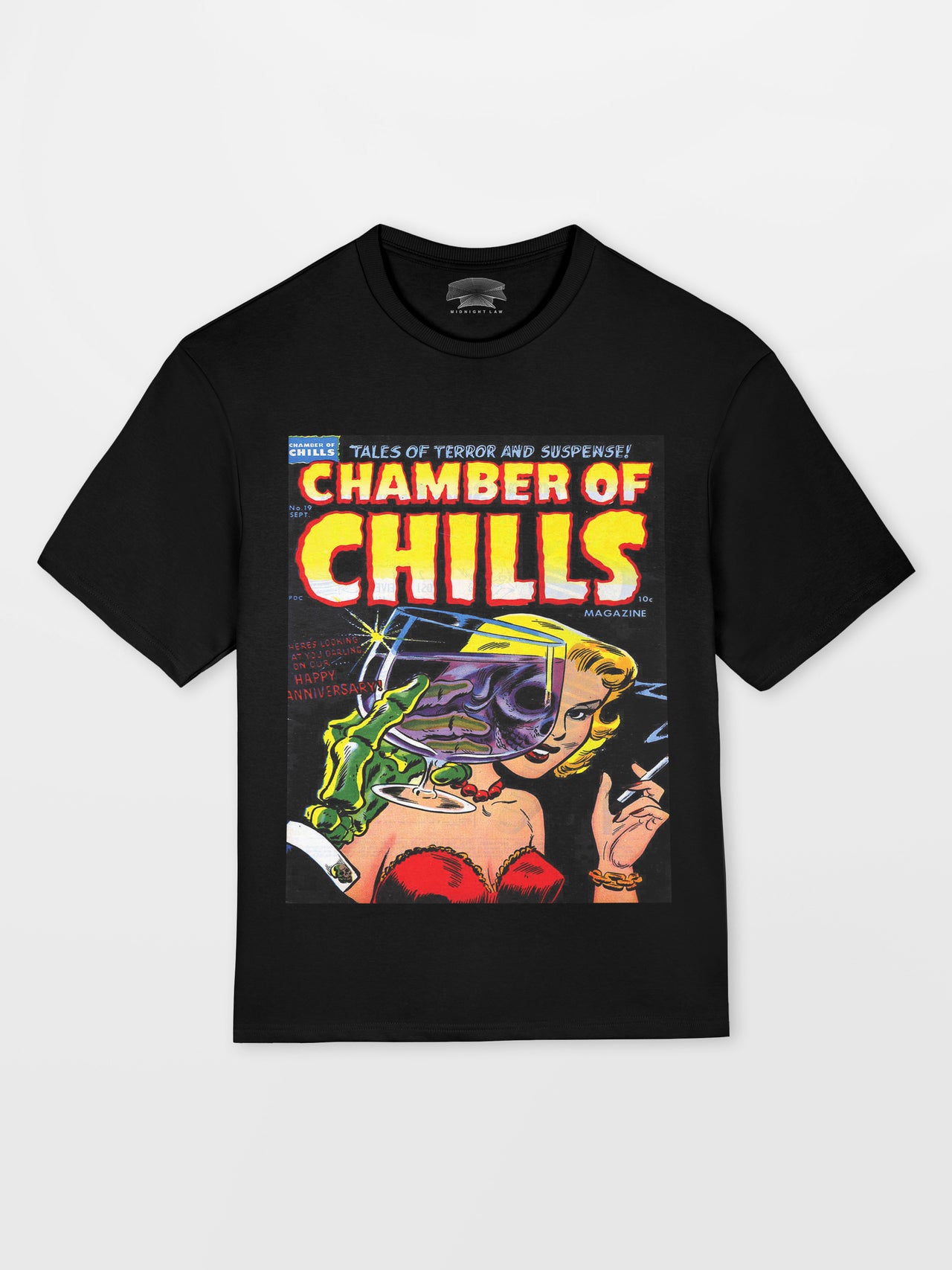 Chamber of Chills Heavyweight Oversized T-Shirt [Unisex]