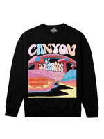 Canyon of Dreams Heavyweight Sweatshirt [Unisex] - 400 GSM-Far Out 60s Collection featuring t-shirts, oversized t-shirts, hoodies, and sweatshirts with retro designs, capturing the bold and vibrant spirit of the 1960s