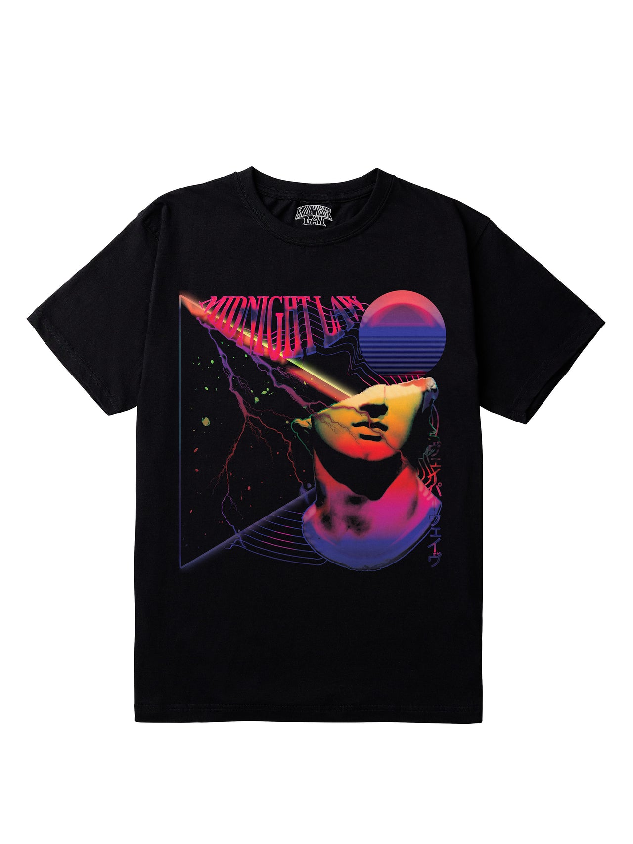 Thunder Blood Regular Fit T-Shirt [Unisex]-Vaporwave Collection featuring t-shirts, oversized t-shirts, hoodies, and sweatshirts with retro-futuristic designs, crafted for style and comfort