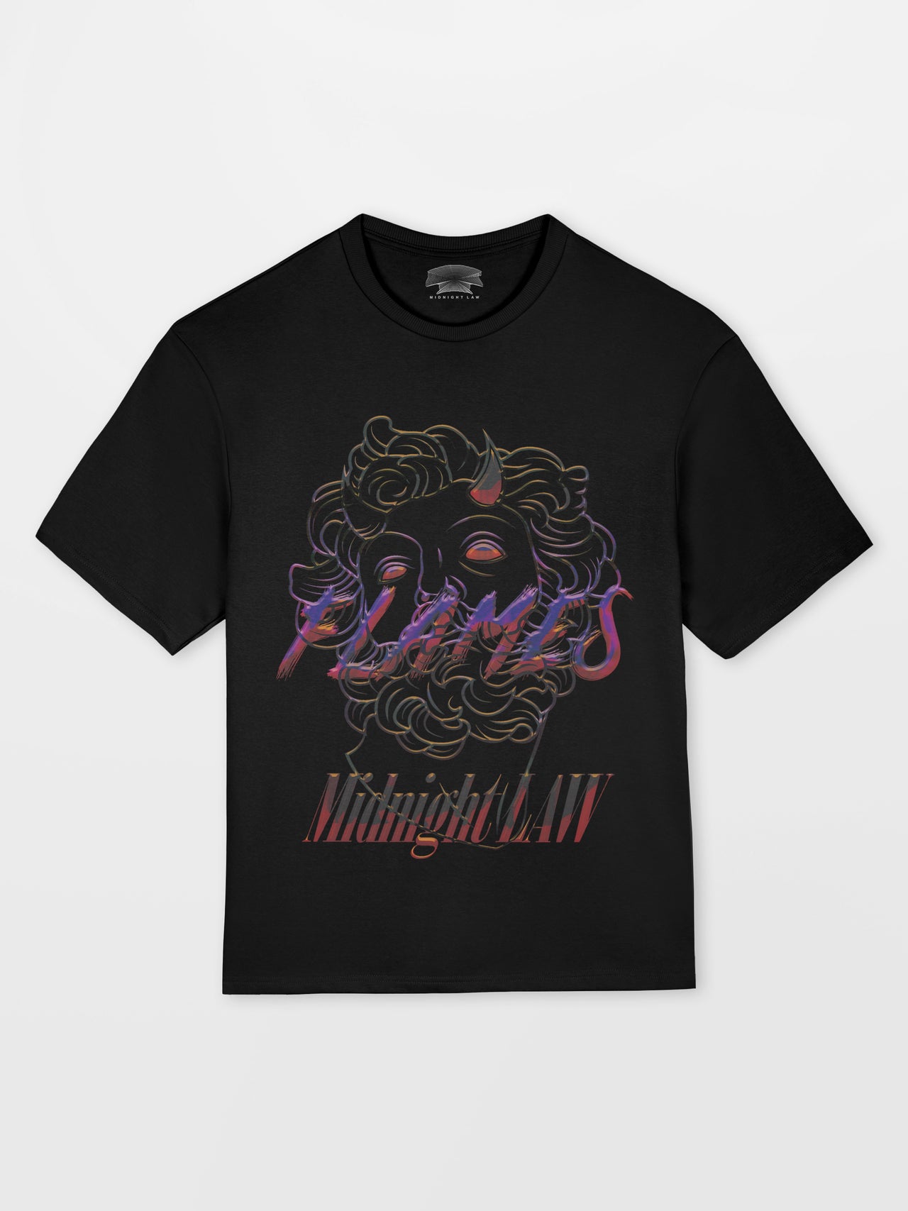 Flames Heavyweight Oversized T-Shirt [Unisex]