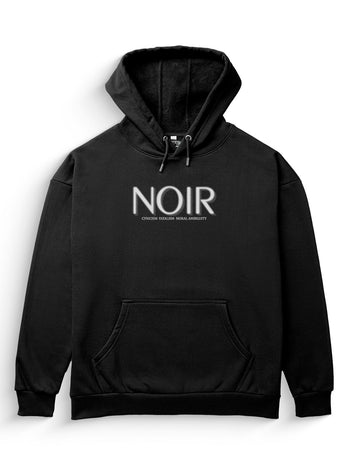 Noir Heavyweight Hoodie [Unisex]