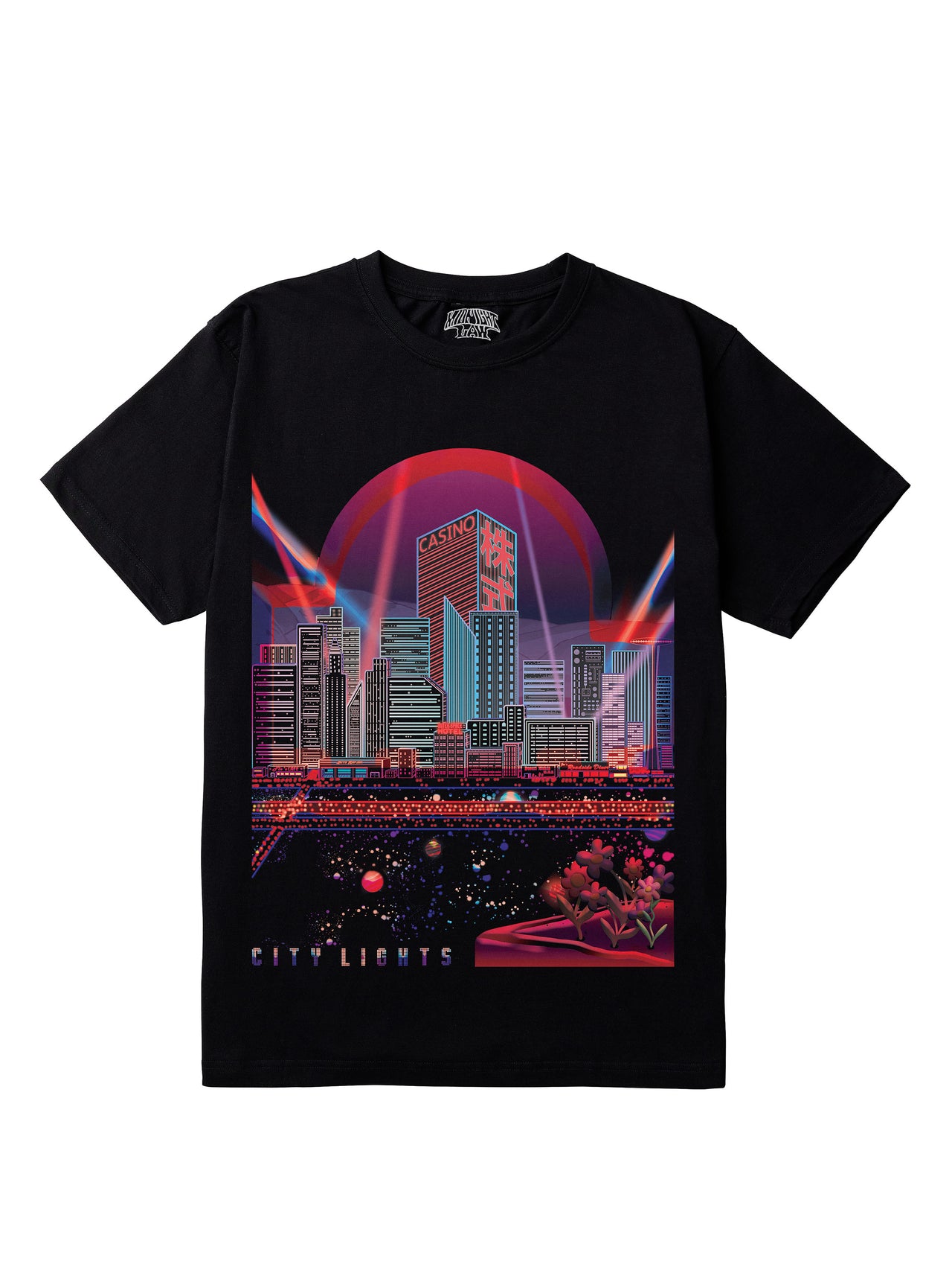 City Lights Regular Fit T-Shirt [Unisex]-City 1989 Collection featuring t-shirts, oversized t-shirts, hoodies, and sweatshirts with urban-inspired designs, blending retro city style and modern comfort