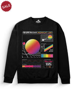 [BLACK / L] VHS Heavyweight Sweatshirt [Unisex] - 400 GSM