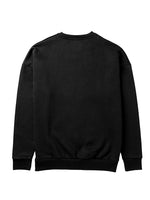 Liquid Black Heavyweight Sweatshirt [Unisex] - 400 GSM