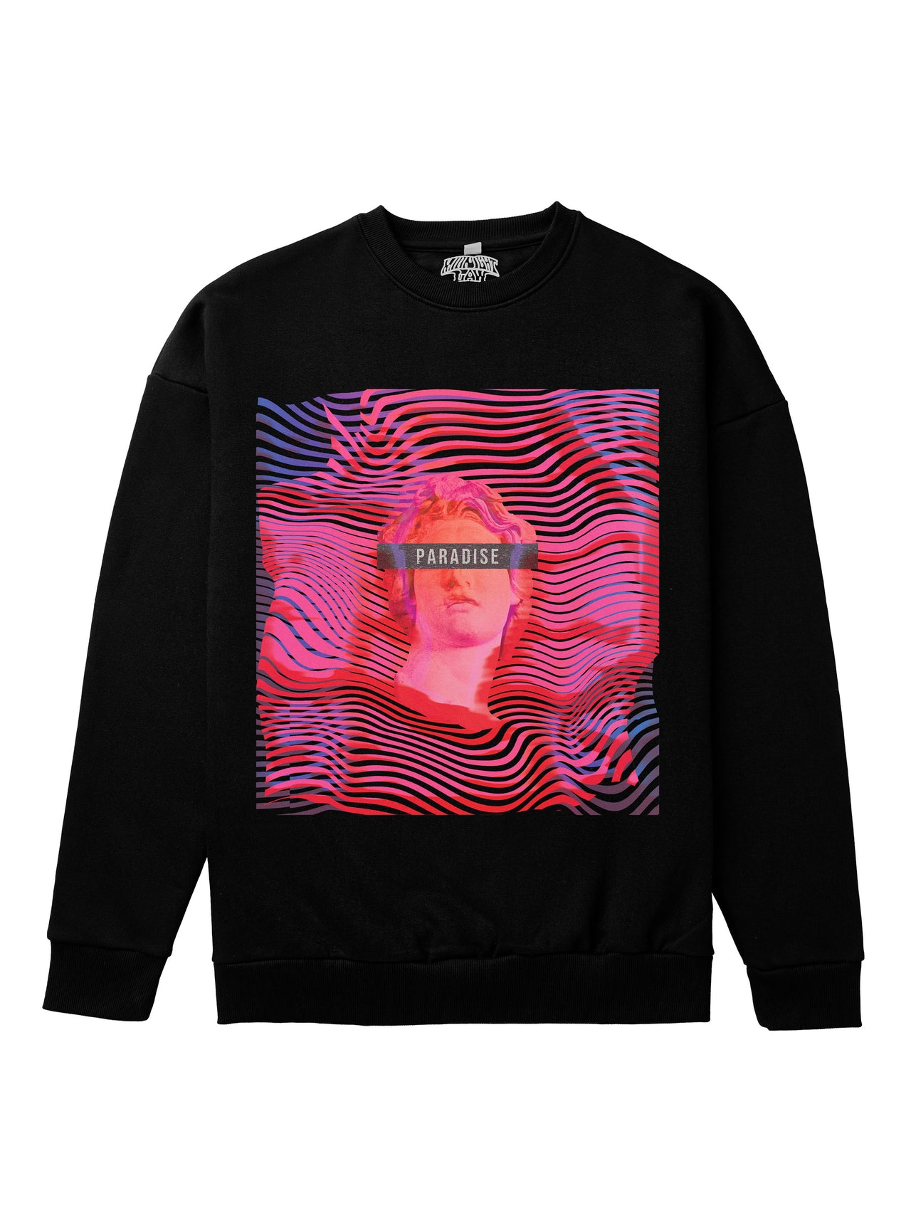 Helios Paradise Heavyweight Sweatshirt [Unisex] - 400 GSM-Vaporwave Collection featuring t-shirts, oversized t-shirts, hoodies, and sweatshirts with retro-futuristic designs, crafted for style and comfort