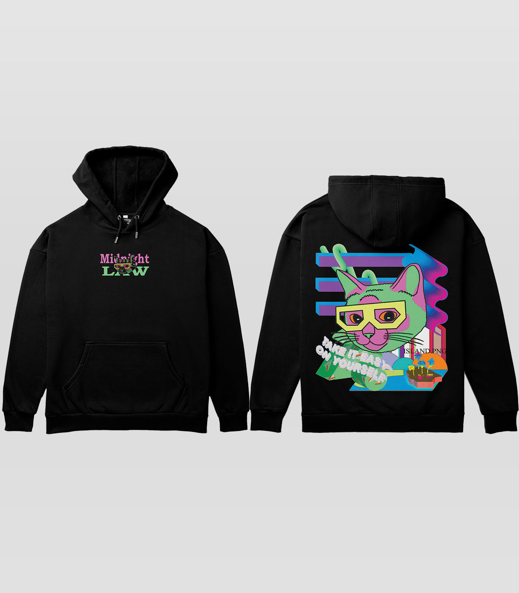 Cat Heavyweight Hoodie [Unisex]