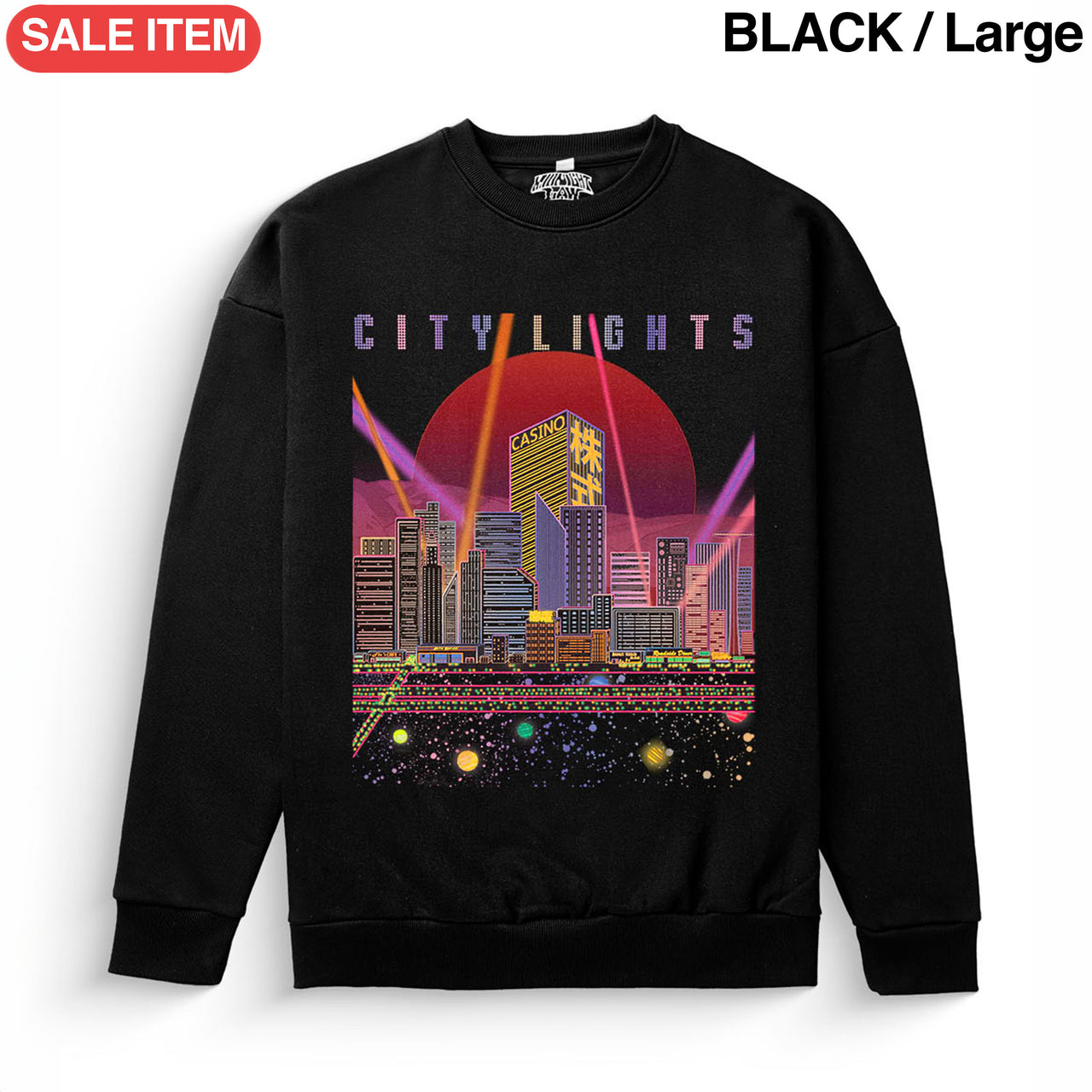 [SALE] City Lights Heavyweight Sweatshirt [Unisex] - 400 GSM