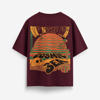 Cosmic Sea Oversized T-Shirt [Unisex]