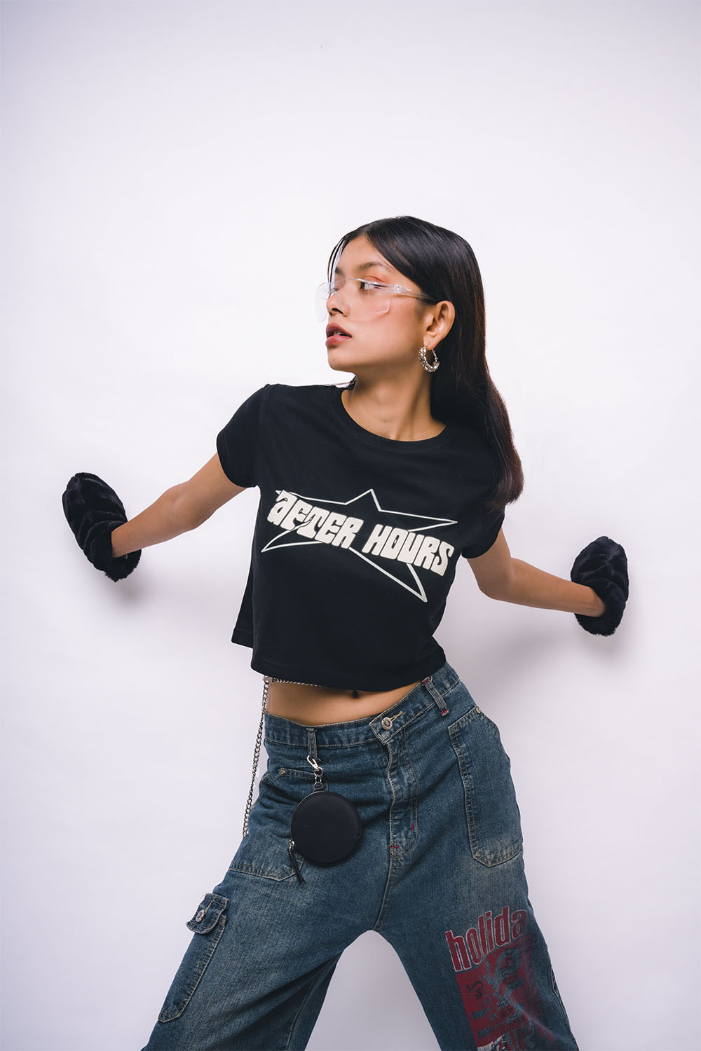After Hours Crop Top-Core 91 Collection featuring t-shirts, oversized t-shirts, hoodies, and sweatshirts with bold, retro designs, combining 90s-inspired style and modern comfort